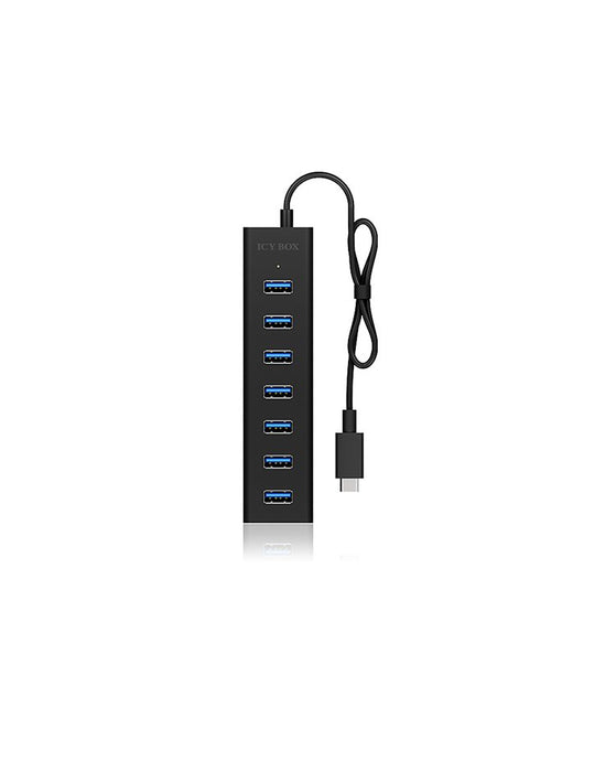 EAN 4250078165897 - ICY BOX IB-HUB1700-C3 USB 3.2 Gen 1 (3.1 Gen 1) Type-C 5000 Mbit/s Negro imagen 4