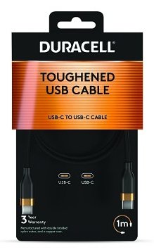 EAN 5056889400009 - Duracell DRU5010A cable USB 1 m USB C Negro imagen 2