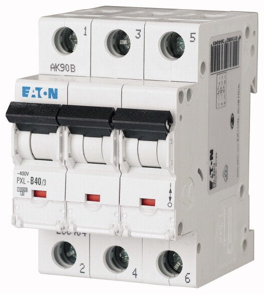 EAN 4015082364045 - Eaton PXL-B40/3 corta circuito Disyuntor en miniatura imagen 1
