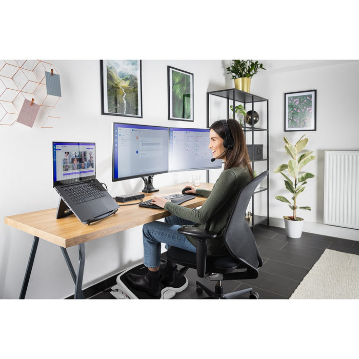 EAN 0085896596011 - Kensington K59601WW soporte para monitor 86,4 cm (34") Escritorio Negro imagen 10