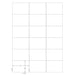 EAN 5705831015838 - Q-CONNECT KF01583 etiqueta de impresora Blanco imagen 2