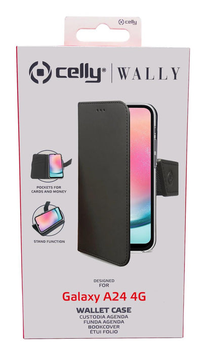 EAN 8021735200840 - Celly WALLY funda para teléfono móvil 16,5 cm (6.5") Funda cartera Negro imagen 6