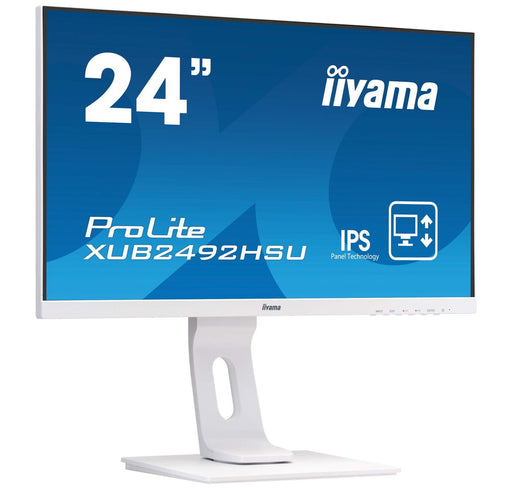 EAN 4948570115549 - iiyama ProLite XUB2492HSU-W1 pantalla para PC 60,5 cm (23.8") 1920 x 1080 Pixeles Full HD LED Blanco imagen 2
