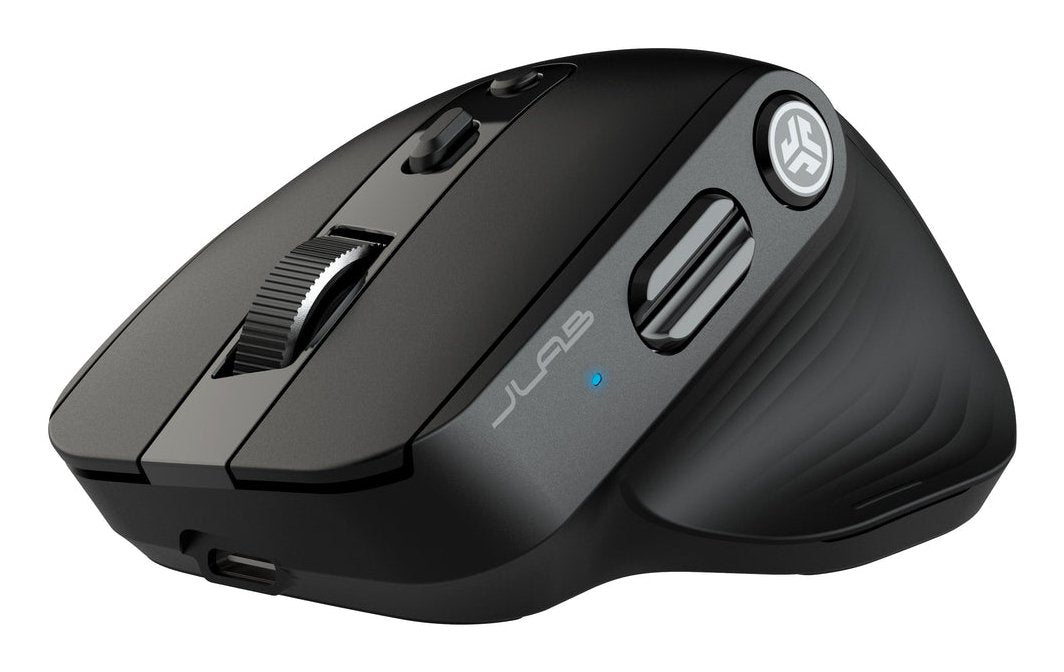 EAN 810119072252 - JLab Mouse 2 ratón Oficina Mano derecha Bluetooth + USB Type-C Óptico 2400 DPI imagen 1