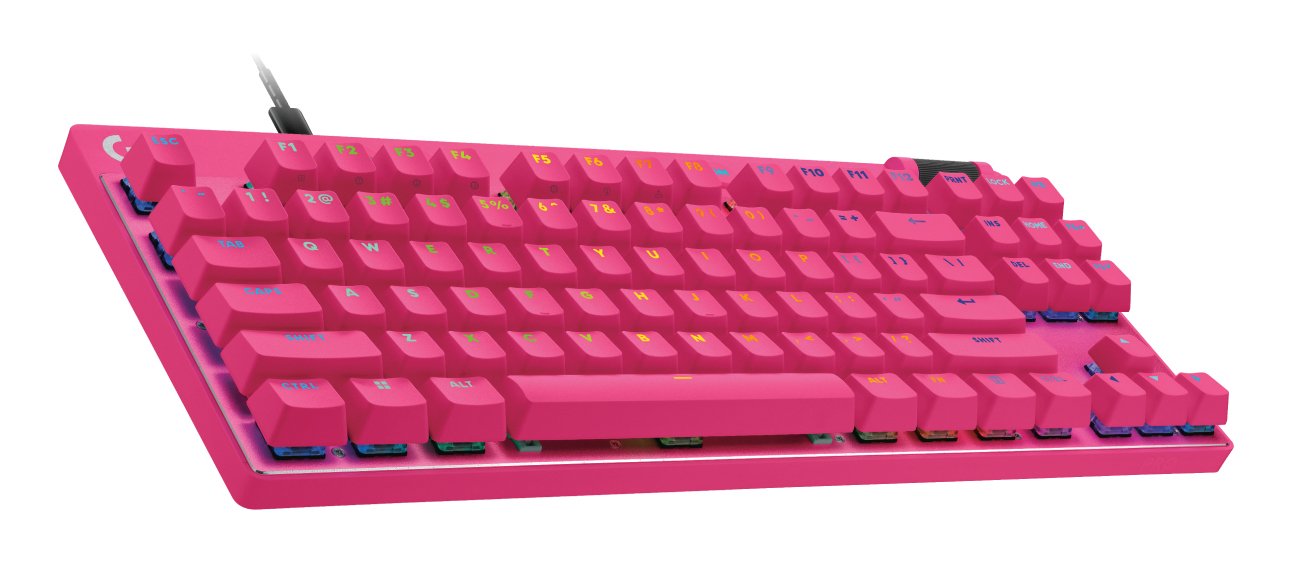 EAN 5099206126497 - Logitech G 920-013249 teclado Juego USB AZERTY Francés Rosa imagen 7