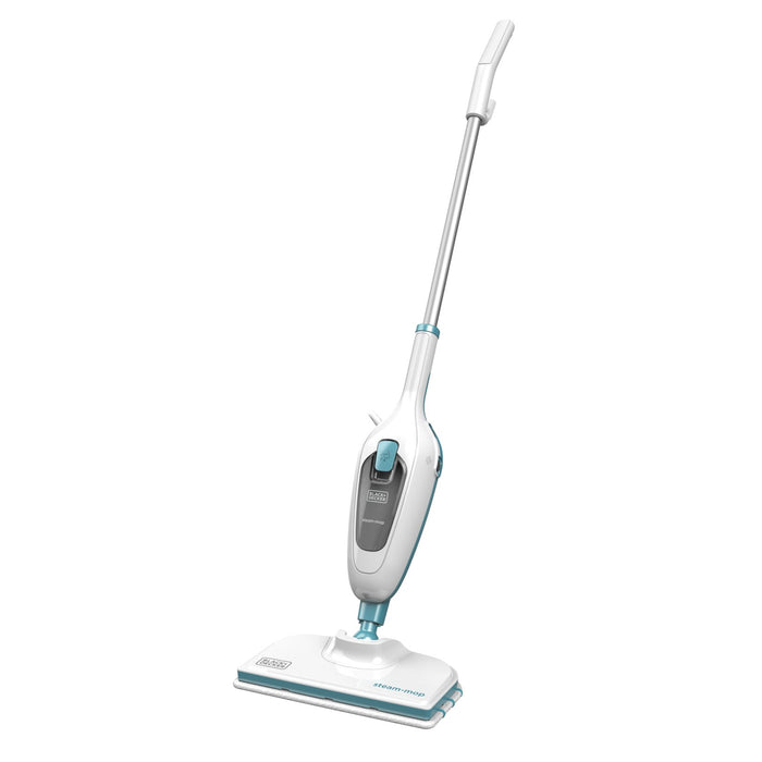EAN 5035048665978 - Black & Decker FSM13E1 limpiador a vapor 0,38 L 1300 W Azul, Blanco imagen 1