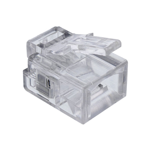EAN 4043718175994 - InLine 73014R conector RJ-11 Transparente, Blanco imagen 2