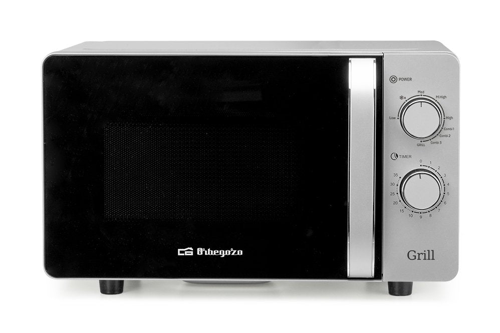 EAN 8435568408715 - Orbegozo MIG 2072 CE microondas Negro, Plata Microondas con grill Encimera 20 L 700 W imagen 1