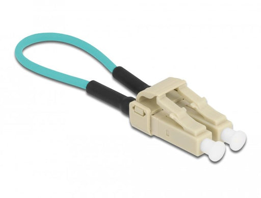 EAN 4043619869312 - DeLOCK 86931 Cable de fibra óptica e InfiniBand 0,06 m Color aguamarina, Beige imagen 2