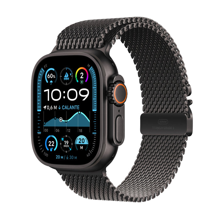 EAN 0195949589058 - Apple Watch Ultra 2 OLED 49 mm Digital 410 x 502 Pixeles Pantalla táctil 4G Negro GPS (satélite) imagen 1