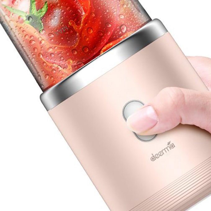 EAN 6955578034954 - Deerma NU05 licuadora 0,4 L Batidora de vaso Rosa, Acero inoxidable imagen 3
