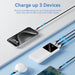 EAN 6922794781566 - Vention Powerbank, ventiliacija, FHKW0, 10000 mAh, mikro USB, USB-C, 2xUSB-A, Blanco imagen 3