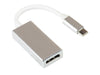 EAN 4014619309597 - Alcasa GC-M0257 adaptador de cable de vídeo 0,15 m USB Tipo C DisplayPort Plata imagen 1