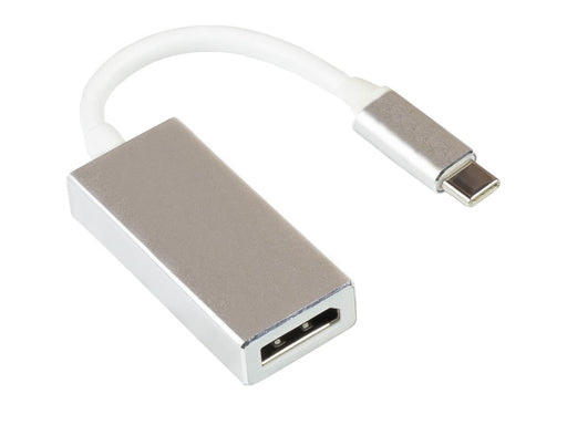 EAN 4014619309597 - Alcasa GC-M0257 adaptador de cable de vídeo 0,15 m USB Tipo C DisplayPort Plata imagen 1