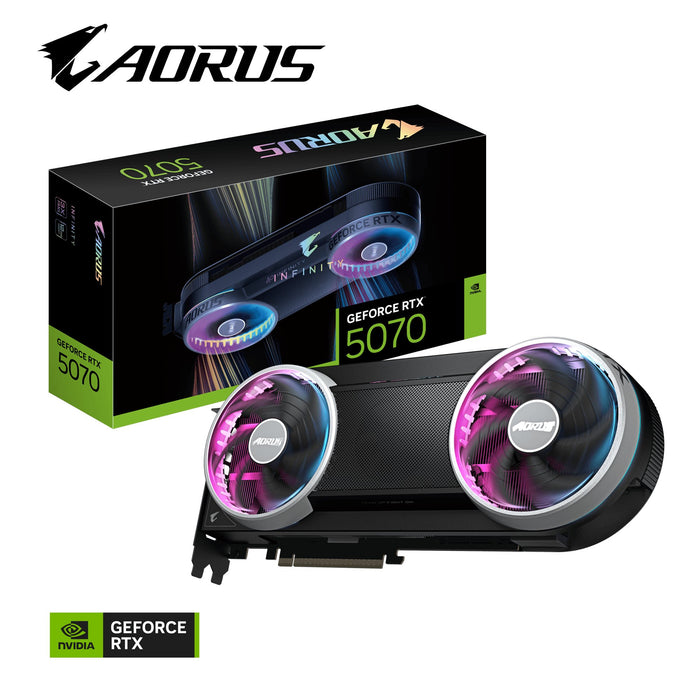EAN 4719331357559 - GIGABYTE AORUS GeForce RTX 5070 INFINITY 12G NVIDIA 12 GB GDDR7 imagen 2