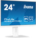 EAN 4948570125074 - iiyama ProLite XUB2497HSU-W2 pantalla para PC 60,5 cm (23.8") 1920 x 1080 Pixeles Full HD LED Blanco imagen 4