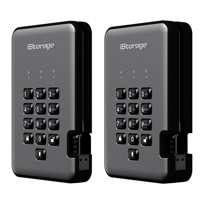 EAN 5060220251878 - iStorage diskAshur PRO2 disco duro externo 4 TB 5400 RPM 2.5" USB tipo A 3.2 Gen 1 (3.1 Gen 1) Negro imagen 5