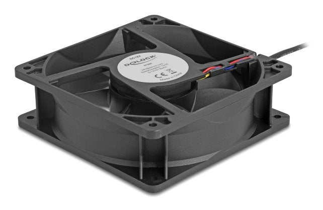 EAN 4043619672981 - DeLOCK 67298 sistema de refrigeración para ordenador Carcasa del ordenador Ventilador 12 cm Negro 1 pieza imagen 2