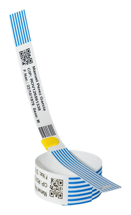 EAN 8438001239198 - Brother LWPAN020254ABI muñequera Azul, Blanco Pulsera de hospital imagen 1
