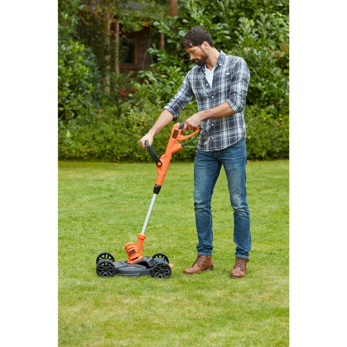 EAN 5035048681091 - Black & Decker BESTA530CM-QS desbrozadora/bordeadora 550 W CA eléctrica Negro, Naranja imagen 8