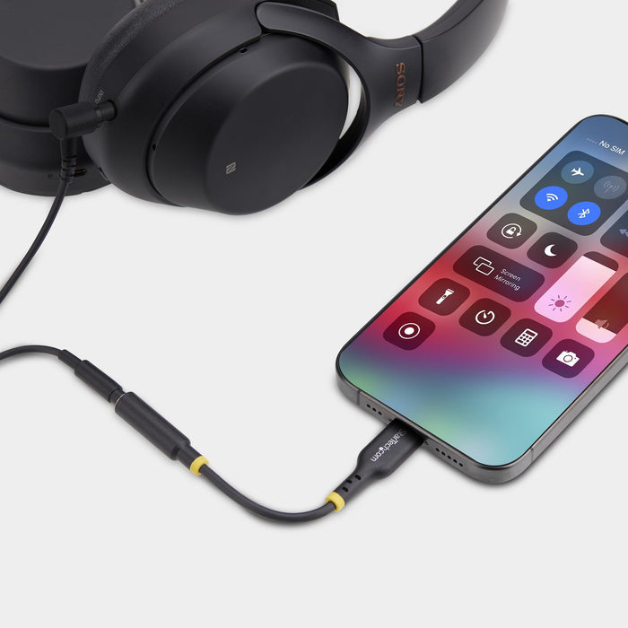 EAN 0065030898225 - StarTech.com USBCAUDIO2 cable de audio 0,127 m USB Type-C 2.0 Negro imagen 5