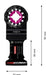 EAN 4059952530772 - Bosch 2 608 900 025 accesorio para herramienta multifunción Hoja de corte de inmersión imagen 3