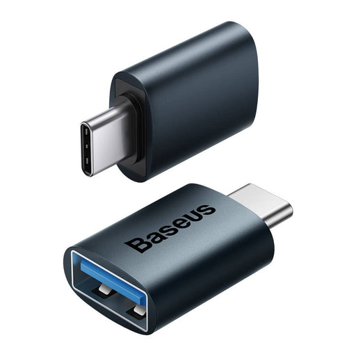 EAN 6932172605650 - Baseus ZJJQ000003 cambiador de género para cable USB Type-C USB-A 3.2 Gen 1 Azul imagen 1