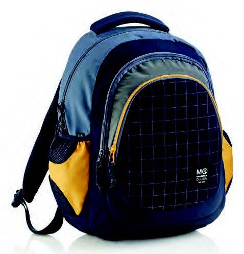 EAN 8422593195185 - Miquelrius TRIPLE BERLIN mochila Mochila escolar Gris, Negro, Amarillo imagen 1