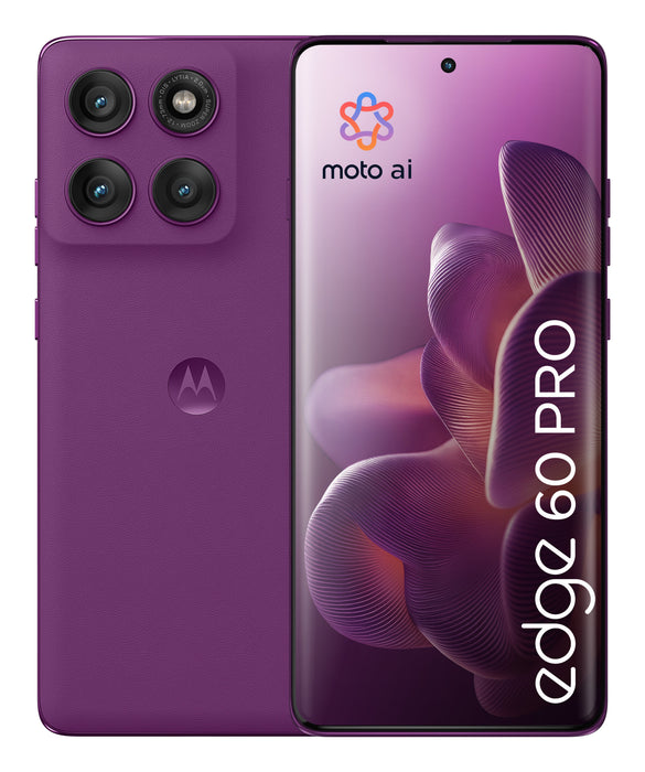 EAN 840023288883 - Motorola edge 60 pro 16,9 cm (6.67") SIM doble Android 15 5G USB Tipo C 12 GB 512 GB 6000 mAh Púrpura imagen 1