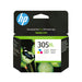 EAN 5715063034316 - HP 305XL High Yield Tri-color Original Ink Cartridge cartucho de tinta 1 pieza(s) Alto rendimiento (XL) C imagen 1