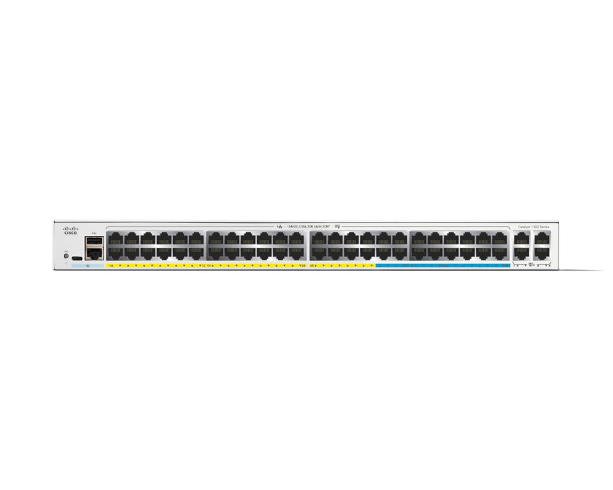 EAN 0889728521970 - Cisco Catalyst C1300-48MGP-4X switch Gestionado L2/L3 Gigabit Ethernet (10/100/1000) Energía sobre Ethern imagen 2