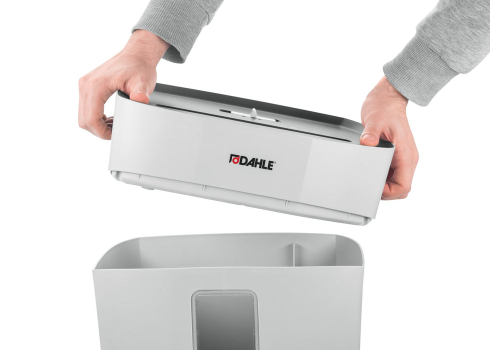 EAN 4009729074206 - Dahle PaperSAFE 120 triturador de papel Corte en partículas 65 dB 22 cm Gris, Blanco imagen 6
