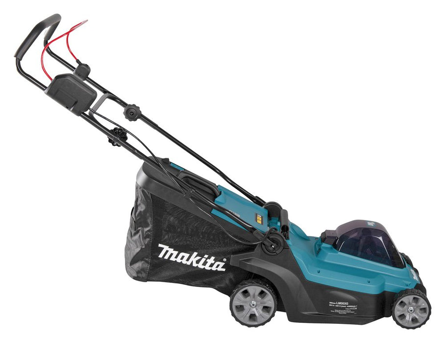 EAN 197050000613 - Makita LM003GZ cortadora de césped Cortacésped manual Batería Negro, Azul imagen 6