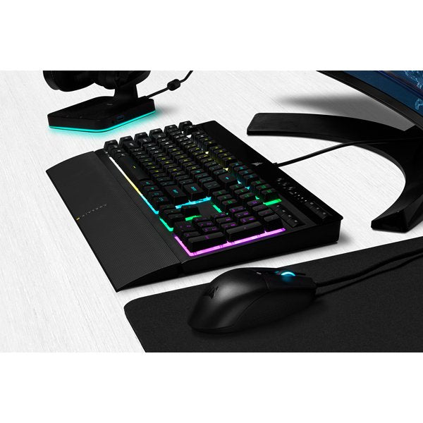 EAN 840006631743 - Corsair K55 RGB PRO teclado Juego USB AZERTY Francés Negro imagen 7