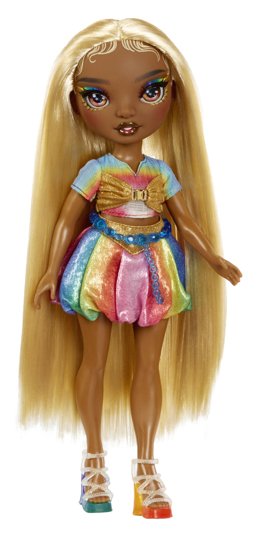 EAN 0035051526797 - Rainbow High Hair Chalk & Style Doll- Meline (Gold) imagen 2