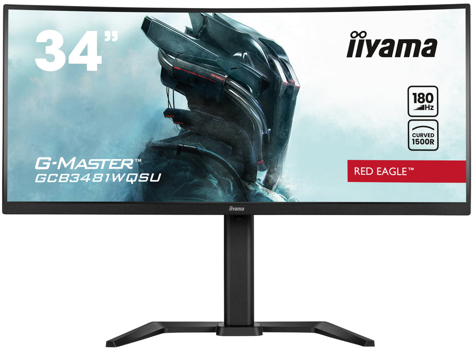 EAN 4948570124251 - iiyama G-MASTER GCB3481WQSU-B1 pantalla para PC 86,4 cm (34") 3440 x 1440 Pixeles UltraWide Quad HD LCD N imagen 2
