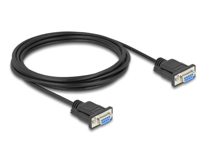 EAN 4043619868254 - DeLOCK 86825 cable de serie Negro DB-9 imagen 1