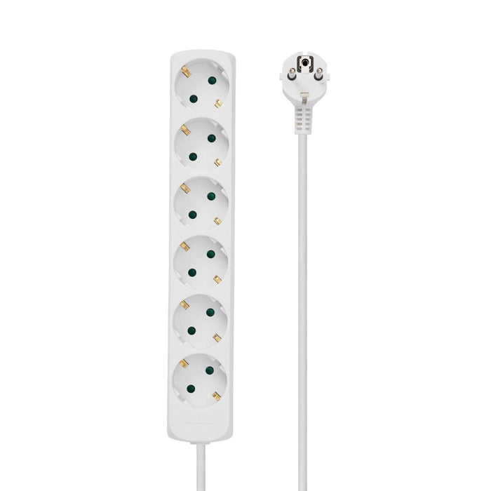 EAN 5711045977534 - Microconnect GRU0063WA base múltiple 3 m 6 salidas AC Blanco imagen 2