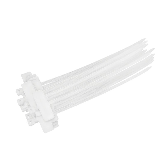 EAN 4052792056686 - LogiLink KAB0069 organizador de cables Escritorio Soporte de sujeción de cables Transparente 100 pieza(s) imagen 1