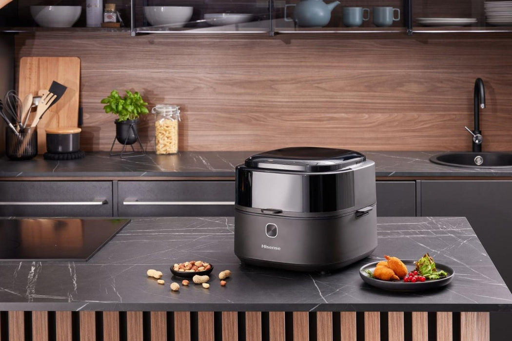 EAN 3838782818547 - Hisense HAF1350DR Sencillo 6,7 L Independiente 1350 W Freidora de aire caliente Negro imagen 13