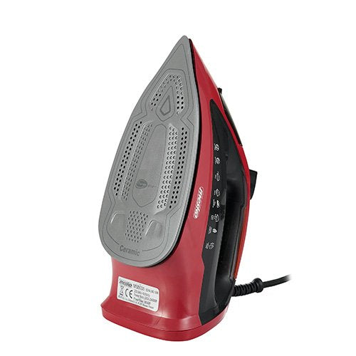 EAN 5902934833837 - Mesko Home MS 5031 plancha Plancha a vapor Suela de cerámica 2400 W Rojo imagen 3