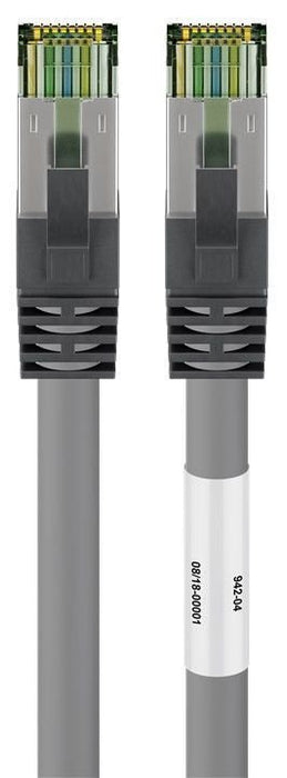 EAN 4040849551444 - Goobay 55144 cable de red Gris 25 m Cat8.1 S/FTP (S-STP) imagen 1