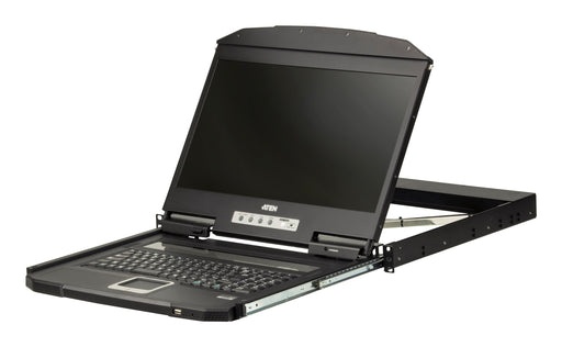 EAN 5704174605492 - ATEN CL3700NW consola de rack 47 cm (18.5") Negro 1U imagen 1