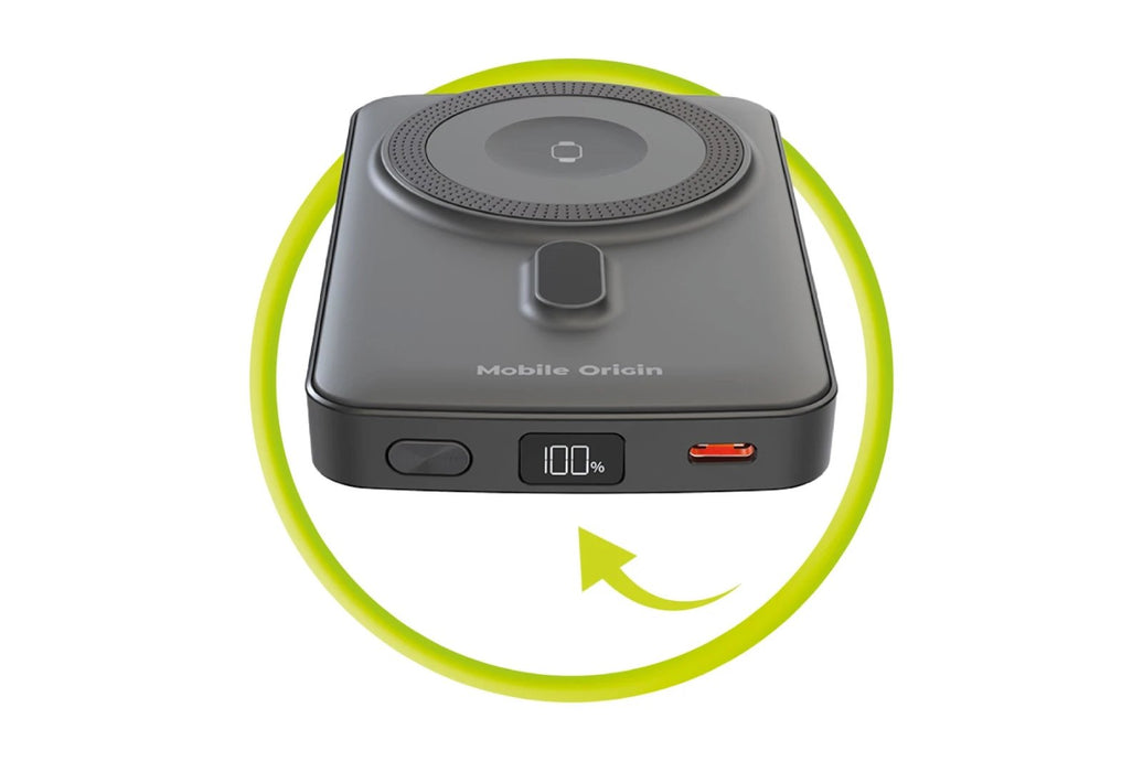 EAN 8594215994671 - Mobile Origin MO-WMP-PB9 batería externa Polímero de litio 10000 mAh Cargador inalámbrico Negro imagen 10