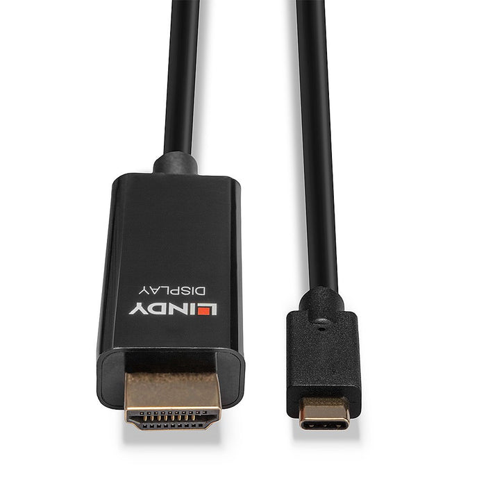 EAN 4002888433174 - Lindy 43317 adaptador de cable de vídeo 10 m USB Tipo C HDMI tipo A (Estándar) Negro imagen 4