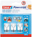 EAN 4063565404207 - TESA Powerstrips Interior Gancho universal Acero, Blanco 3 pieza(s) imagen 1