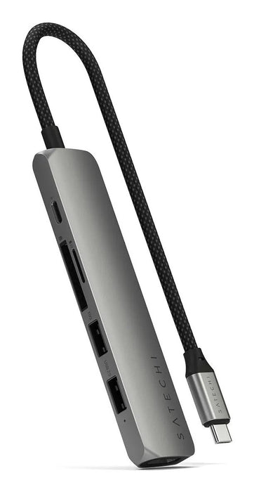 EAN 810086361755 - Satechi ST-P6SM hub de interfaz USB Tipo C 10000 Mbit/s Gris imagen 2