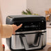 EAN 8435484049962 - Cecotec Cecofry Dual 9000 Sencillo 9 L Independiente 2850 W Freidora de aire caliente Negro, Acero inoxid imagen 9