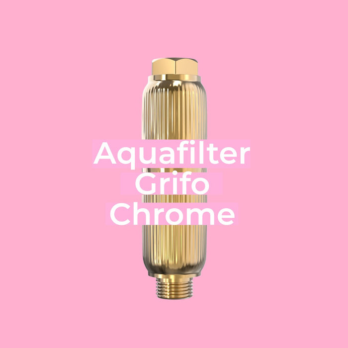 EAN 8437028106155 - Aquabeba FILTRO DUCHA AQUAFILTER GOLD Sistema de filtración de agua conectado directamente al grifo Oro imagen 9