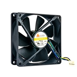 EAN 4713213516287 - QNAP FAN-9CM-T01 sistema de refrigeración para ordenador Universal Ventilador 9,2 cm Negro imagen 1
